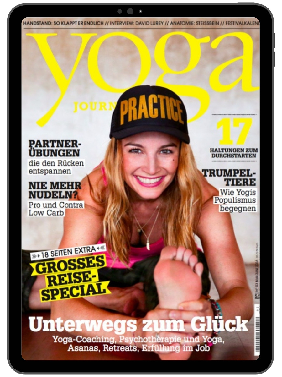 Yoga Journal Cover Wanda